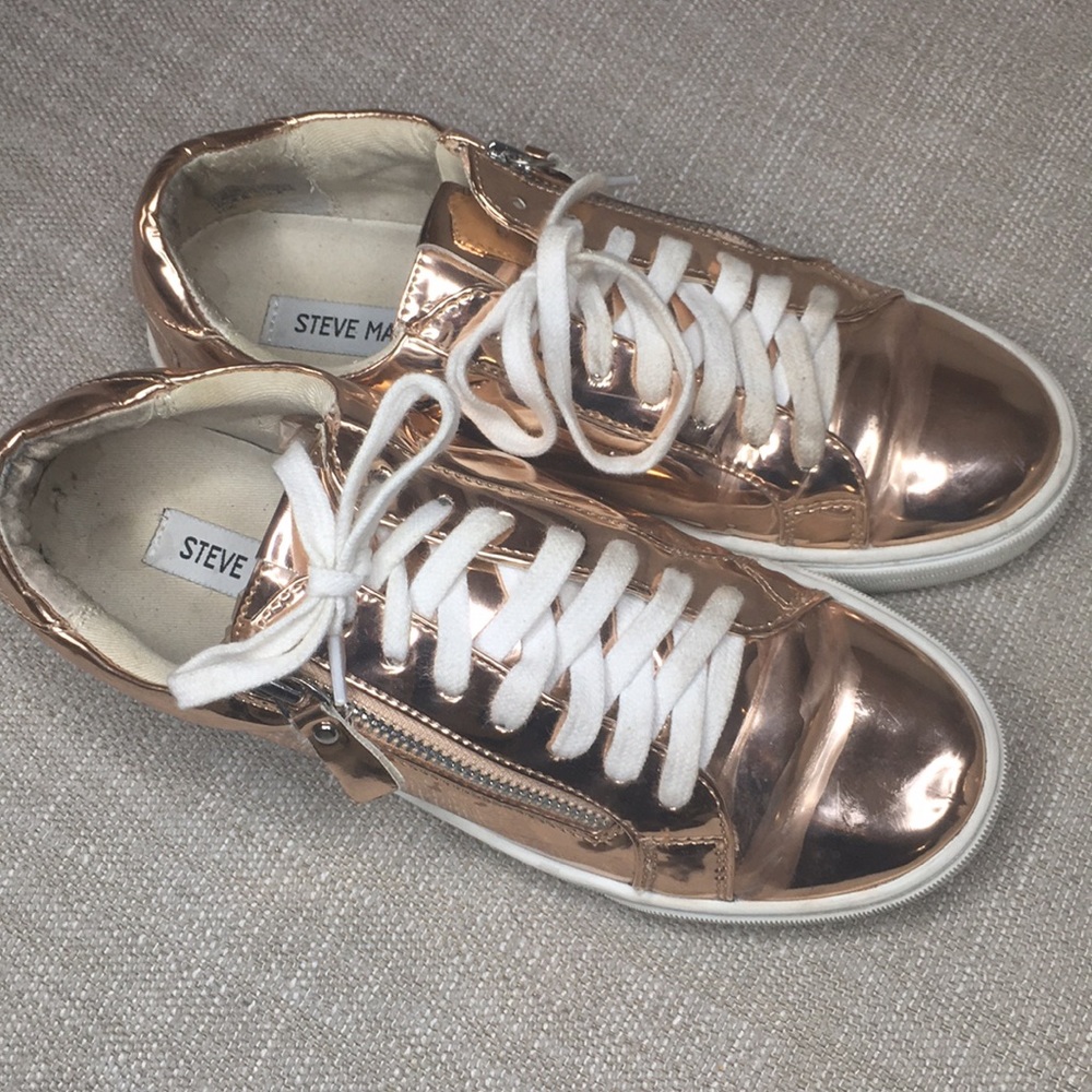 Steve Madden Womens Stealthh In Rose Gold - Picture 7 of 8